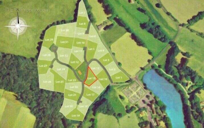 Terrain constructible de 1247 m2 - photo 3