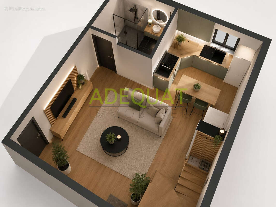 Appartement à LA TOUR-DU-PIN