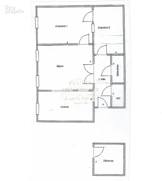 Vente lyon 69004 - croix rousse proche hopital canut 59m2 possible t3 a fort potentiel - photo 3
