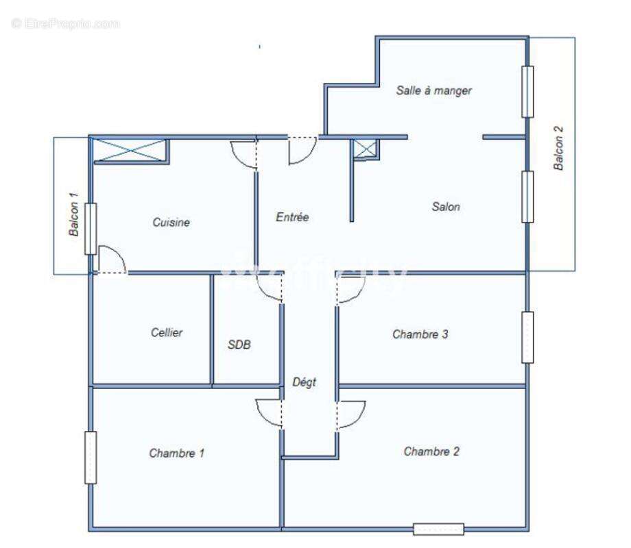 Appartement à TOURS