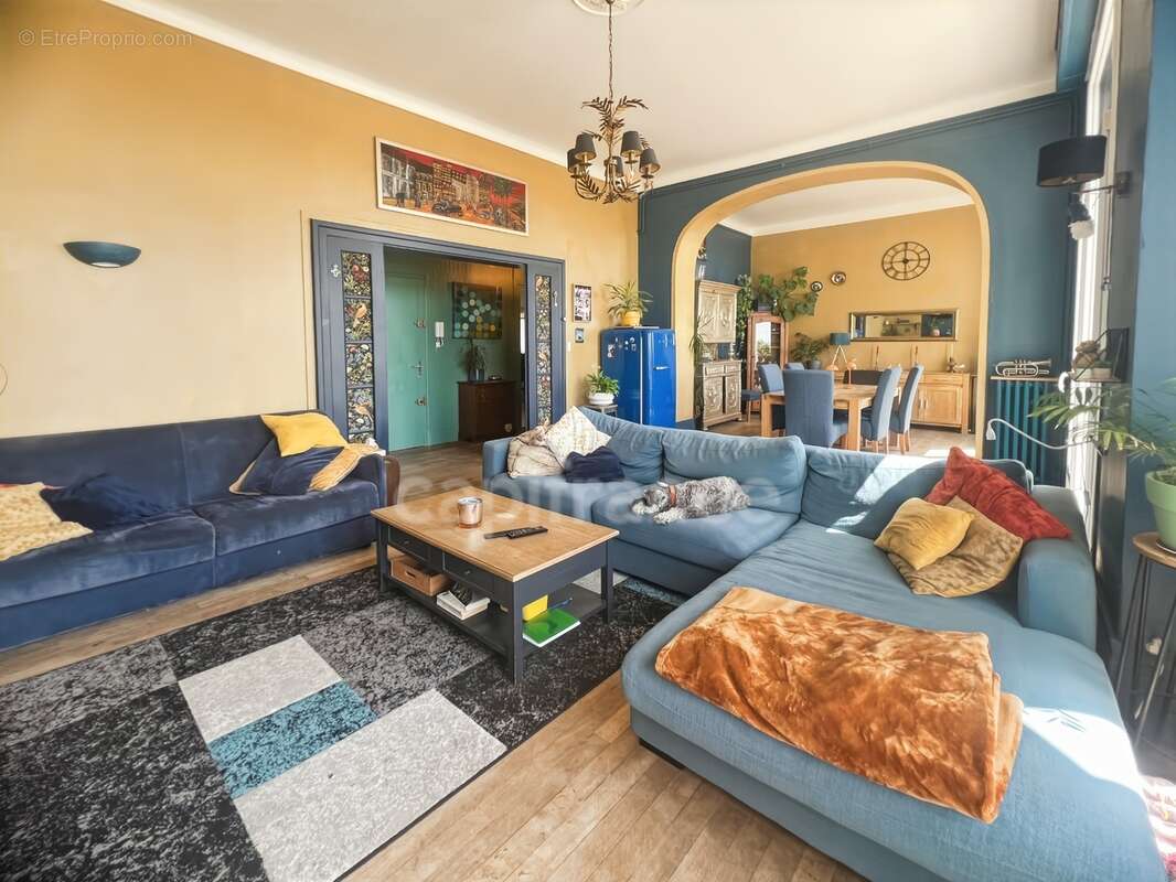 À vendre - boulogne-sur-mer - vue mer - appartement d'exception -163 m2 -7 pièces - 5 chambres - garage - cave - - photo 5