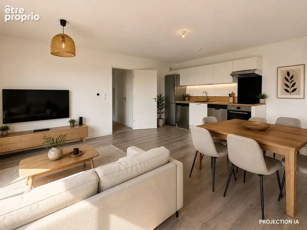 Appartement Templeuve En Pevele 3 pièce(s) 65 m2 - photo 3