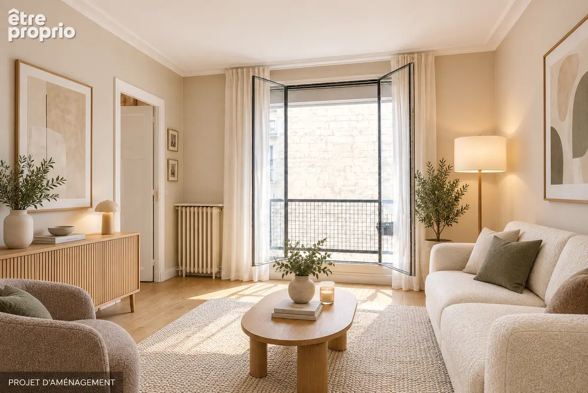 Appartement 2 pièces 39 m² · à Paris-17e · 39,3 m² · 450 000 €