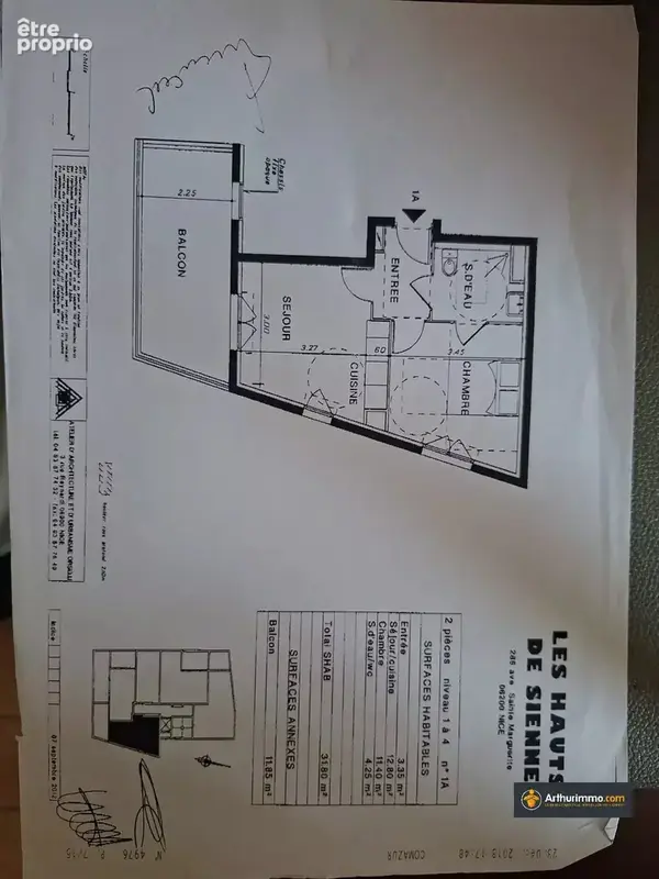 Vente Appartement Nice(06200) 195 000ï¿œ - photo 9