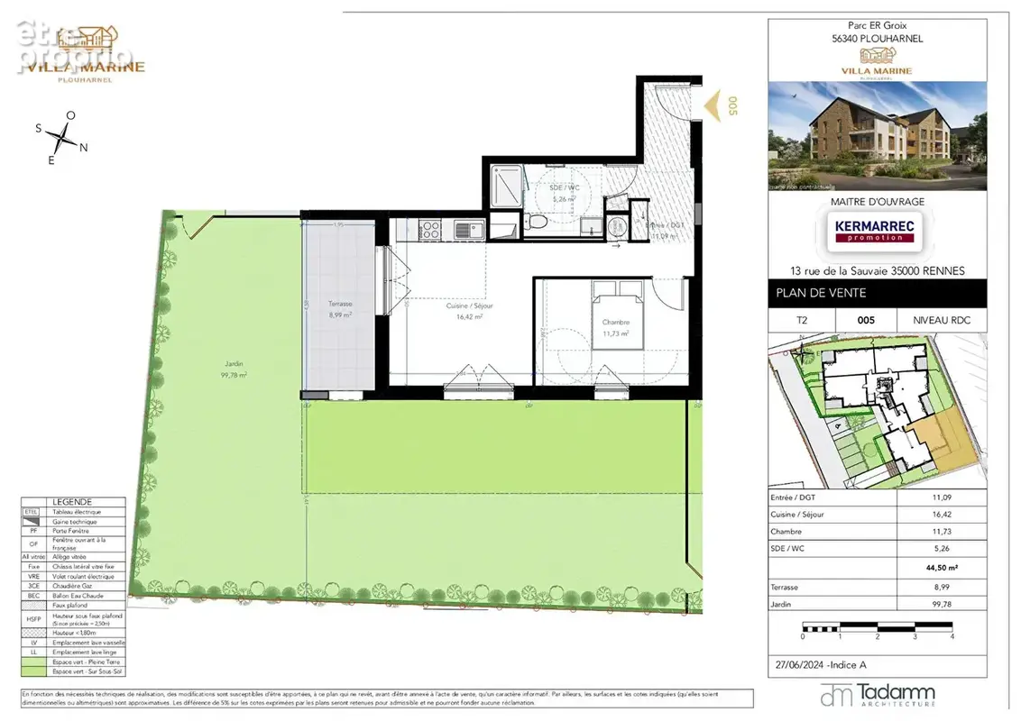 Appartement t3 - villa marine - photo 2