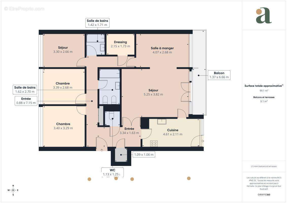 Appartement à GARCHES