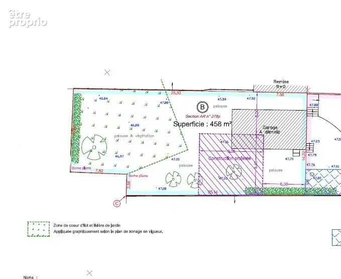 Terrain 458 m² à Conflans-Sainte-Honorine  - photo 2