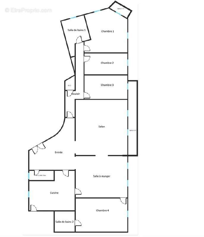Appartement à PARIS-8E