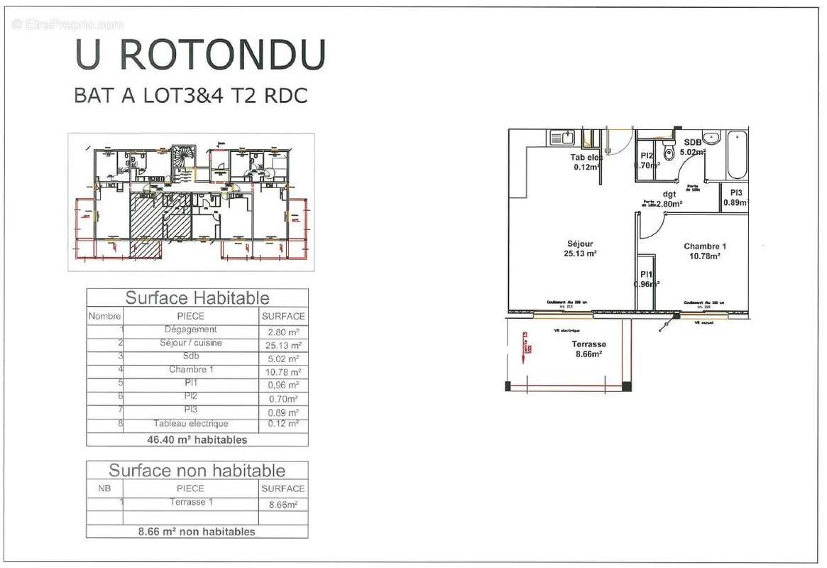 Appartement à CORTE
