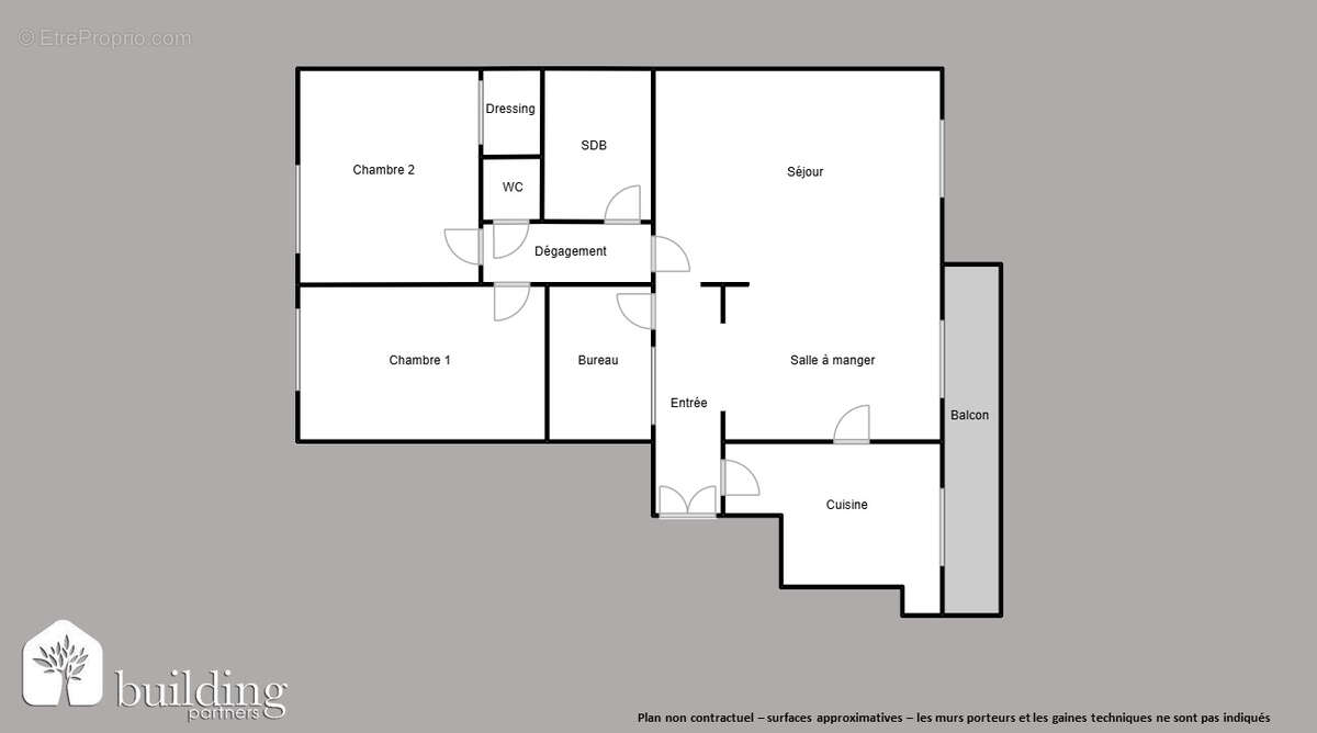 Appartement à COURBEVOIE