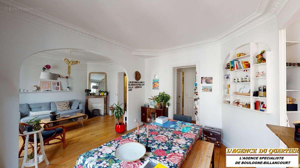 Appartement à BOULOGNE-BILLANCOURT