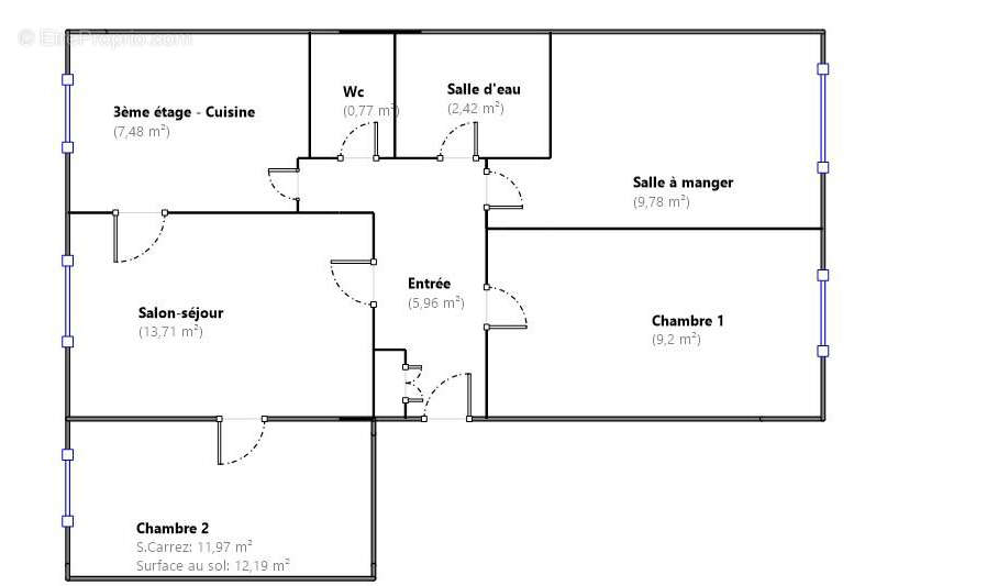 Appartement à LYON-4E