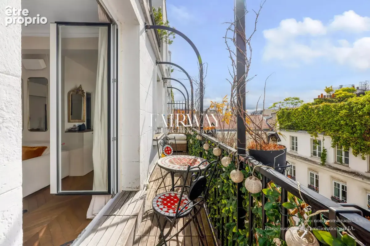 Appartement de 83m2 et 17m2 de terrasse vue Tour Eiffel - photo 3