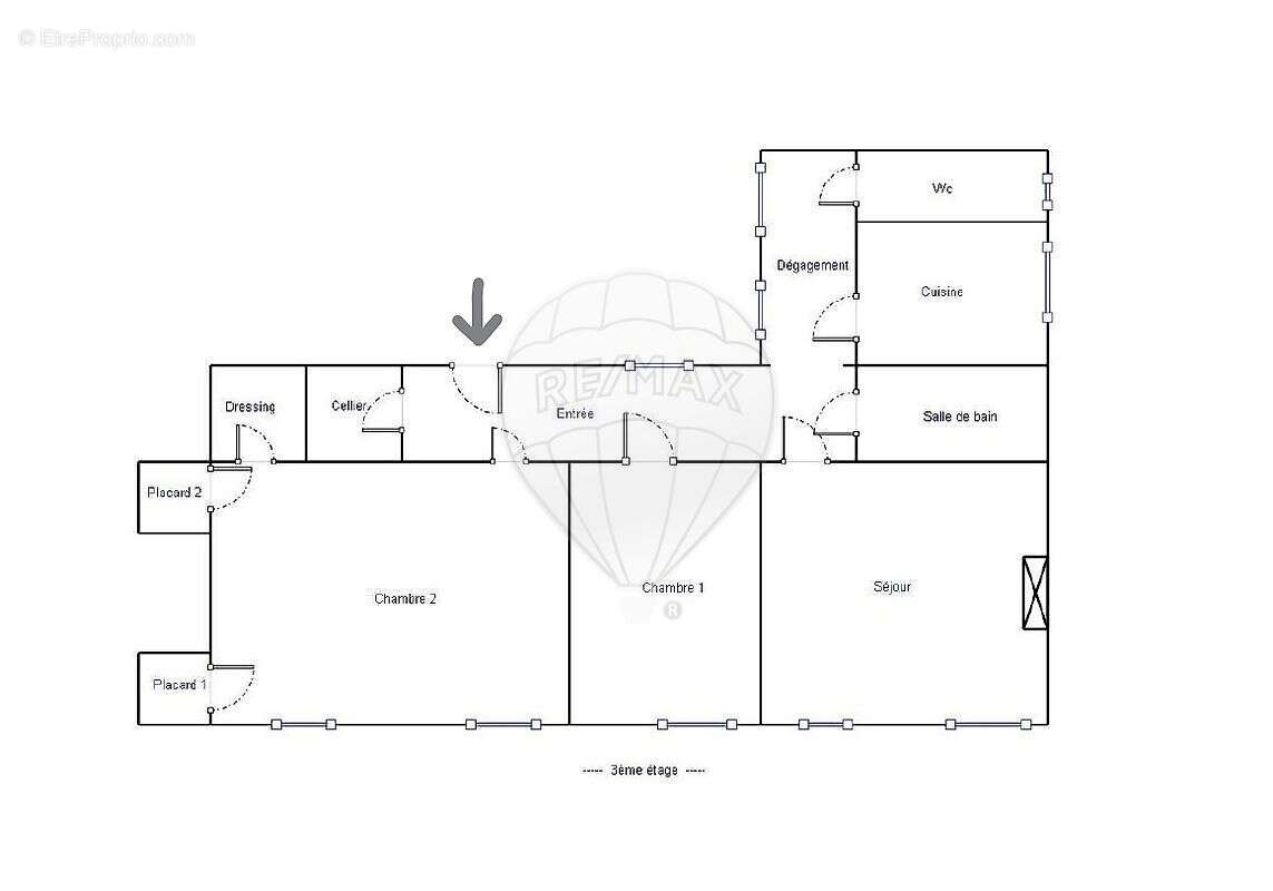 Appartement à LYON-1E