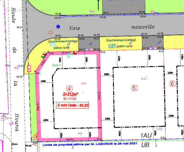 Terrain à BELIN-BELIET