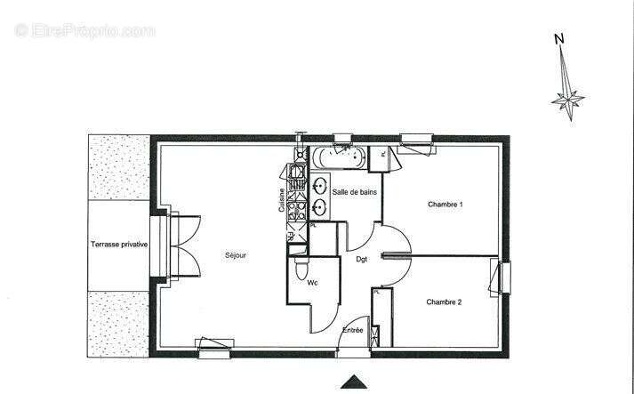 Appartement à LANTON