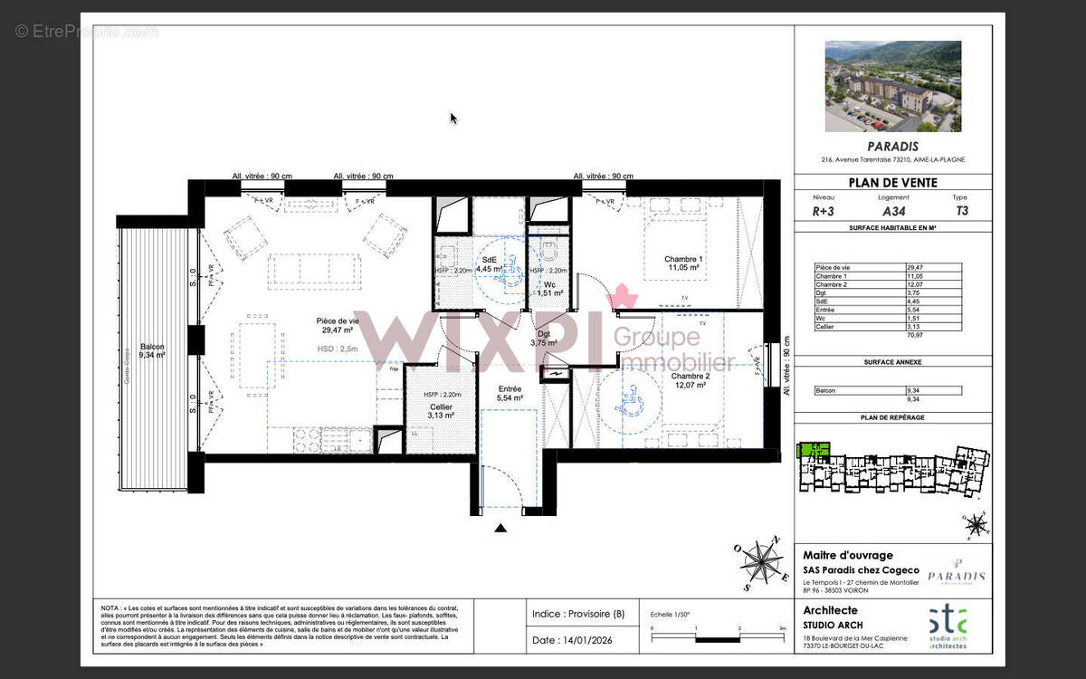 Appartement à AIME