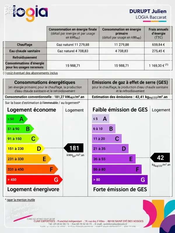 Immeuble de rapport à Baccarat - photo 17