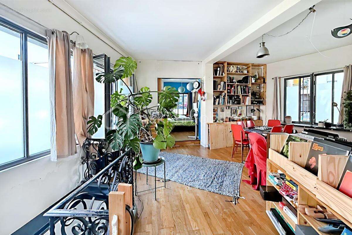Mouzaïa – loft de caractère – 82 m² carrez – volumes rares – sous-sol aménagé de 28 m² - photo 13