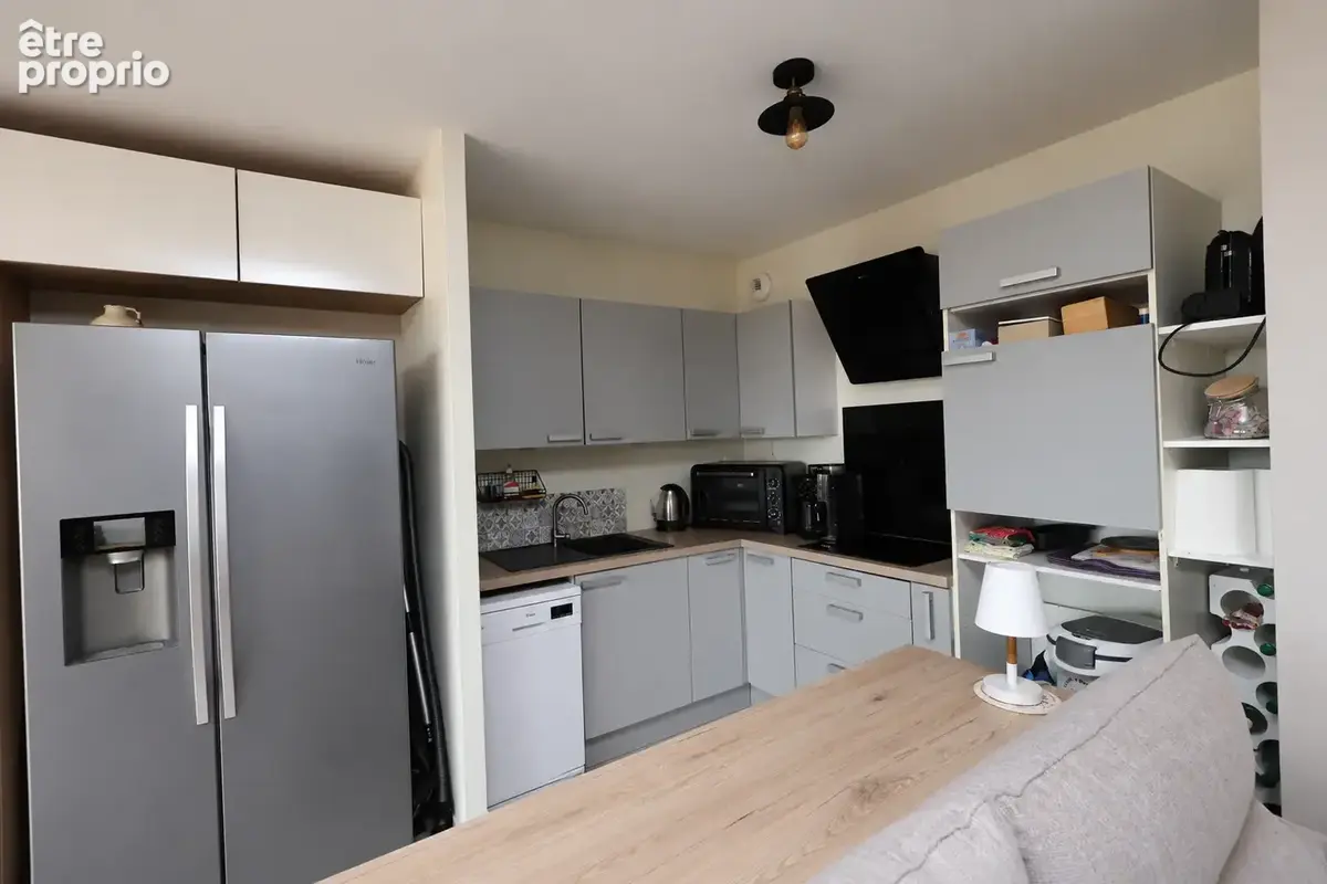 Ennery dernier etage t2 de 51,27 m2 avec terrasse garage et parking privatif et climatisation - photo 4