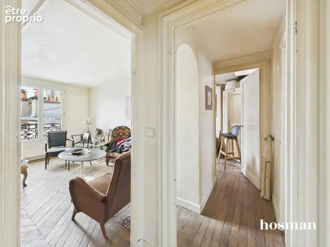 Appartement 2 pièces de 47 m² - Dernier étage avec ascenseur, calme et lumineux - Rue du Faubourg Montmartre - photo 9