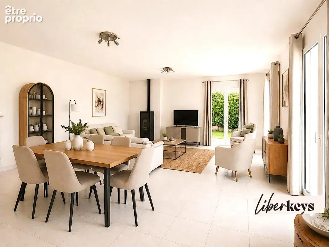 Fontaines Saint-Martin : maison 185m² vue dégagée, 5 chambres, terrain 890m², 2 box, cave, cellier - photo 7