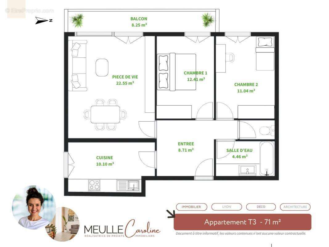Appartement à LYON-5E