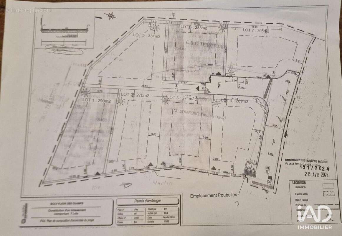 Photo 2 - Terrain à SAINTE-MARIE