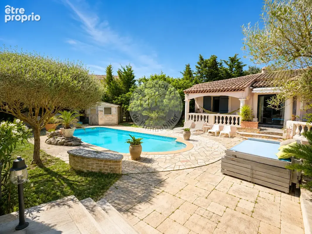 Rare à la vente   saint-julien   maison de 192 m2 sur 1 000 m2 de terrain avec piscine, t2 indépendant - photo 3