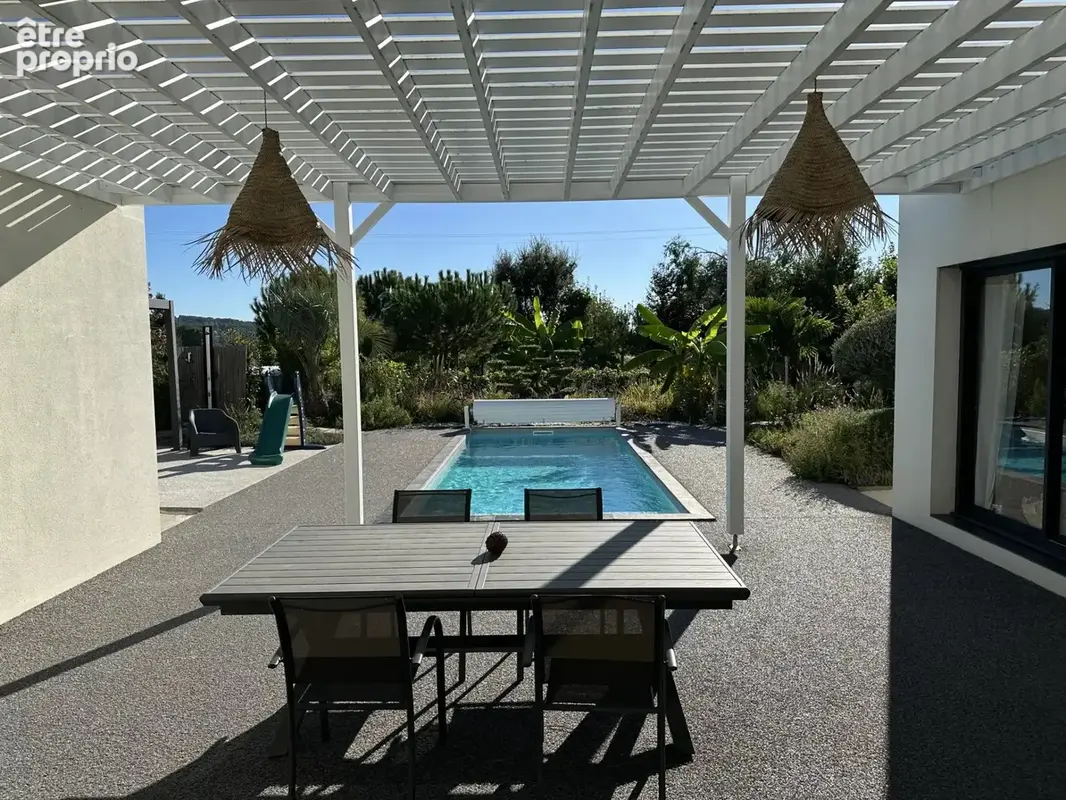 Maison d'architecte standing avec piscine et parc arbore - photo 13