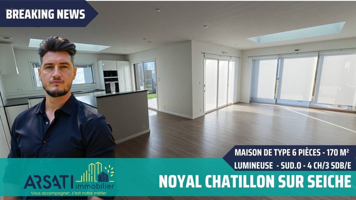 Maison à NOYAL-CHATILLON-SUR-SEICHE
