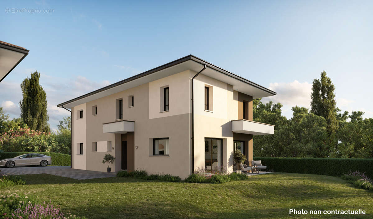 Saint genis pouilly 01630 centre ville, maison 155m2, 4 chambres, jardin, garage - photo 15