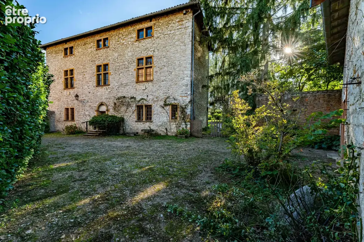 Maison Forte, Manoir d'exception au coeur du Beaujolais 350m2 - photo 15