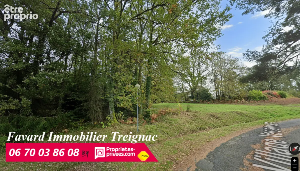 Terrain sur les hauteurs de Treignac 3806 m² - photo 3