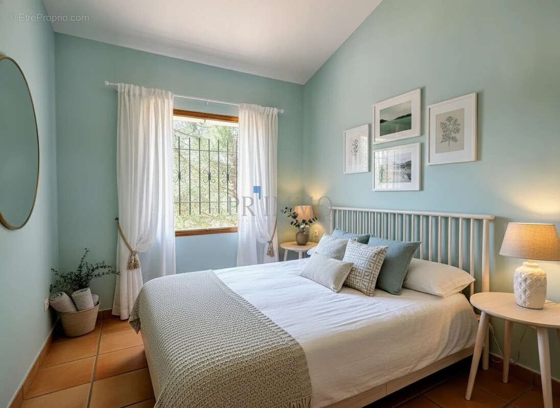 Les issambres   plage de la gaillarde  maison provençale 4 chambres  piscine mosaïque  vue mer & collines - photo 12