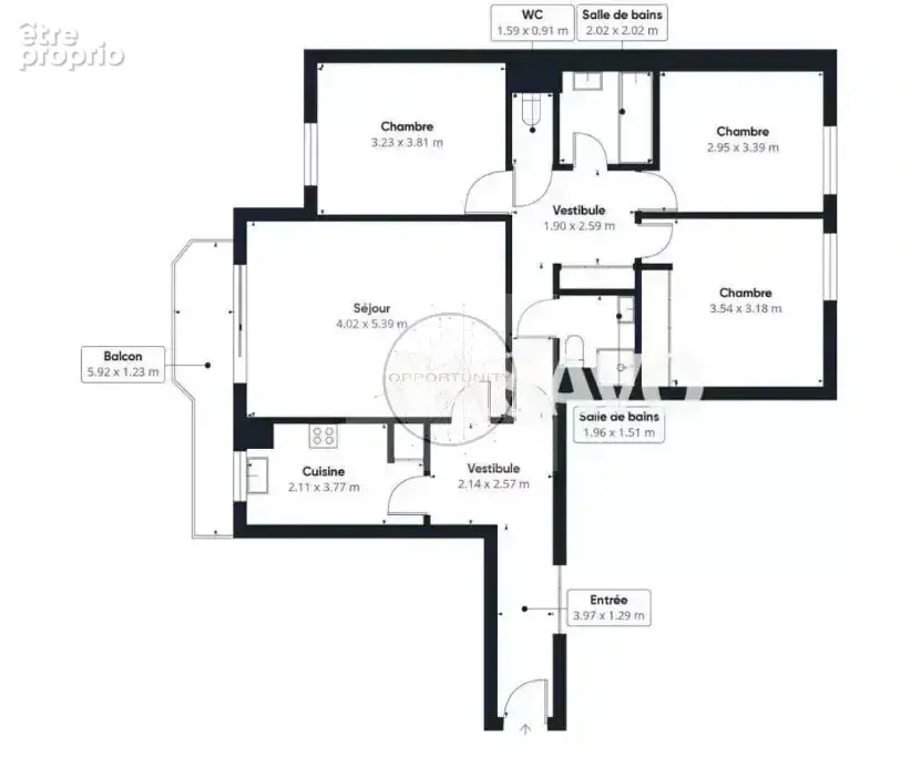 Appartement 4 pièces 92 m² à vendre à Paris-20e (75020) - photo 10