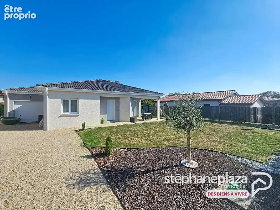 Maison neuve de plain-pied à Lent, 3 chambres dont suite parentale, 94 m² + garage, jardin 500 m² - photo 1