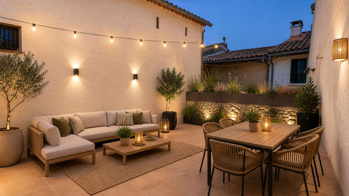 Maison terrasse et garages - photo 2