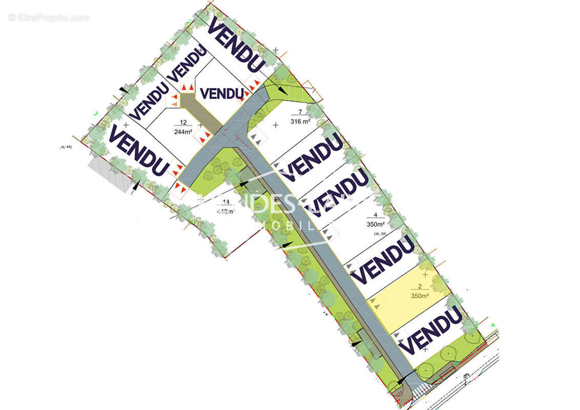 Terrain à SAINT-PAIR-SUR-MER