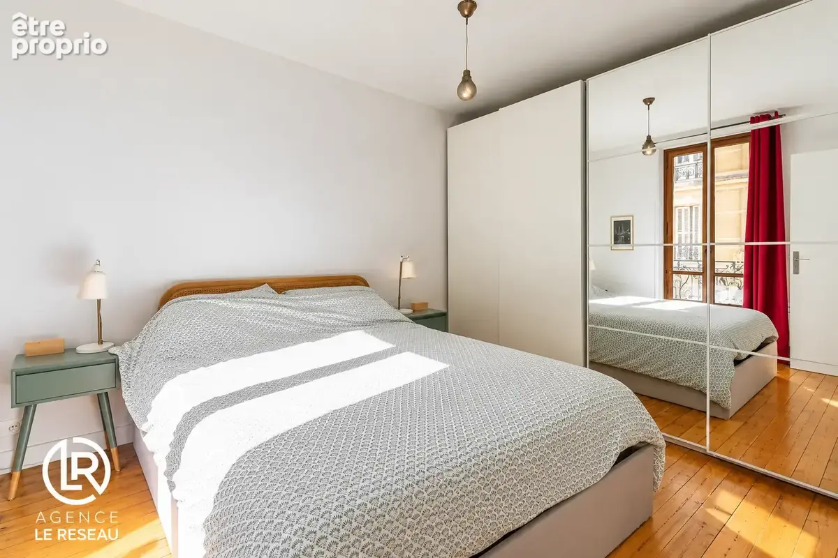 Appartement 3 pièces 61m2 en parfait état, calme et lumineux, rue de Naples - photo 6
