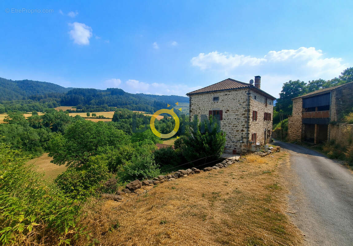Proche de Lavoûte-Chilhac   Maison en pierre rénovée avec grange et terrain de plus de 9 000 m2 - photo 3
