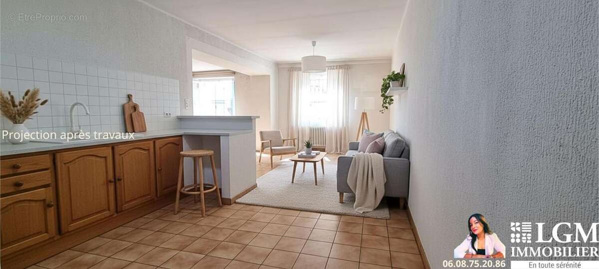 Rognes -Maison de village de caractère 130m² – garage – cave – terrasse - photo 5