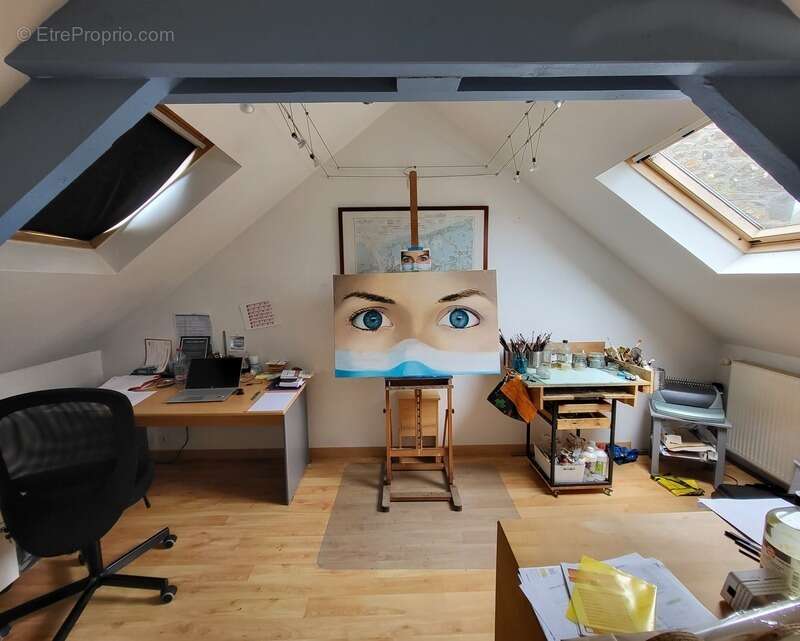 St Lunaire maison en pierre. Potentiel de 177m² sur jardin de 780m². 4 chambres et un bureau + annexe+ appentis - photo 17