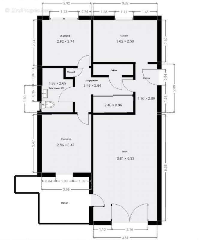 Appartement à DRAGUIGNAN