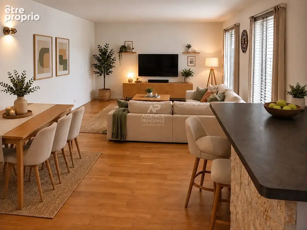 Appartement  5 pièce(s) 106 m2  Carrez - 125 m²  au sol  -  Petit parc - photo 8