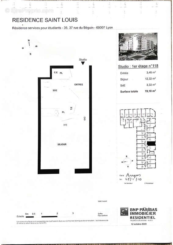 Appartement à LYON-7E