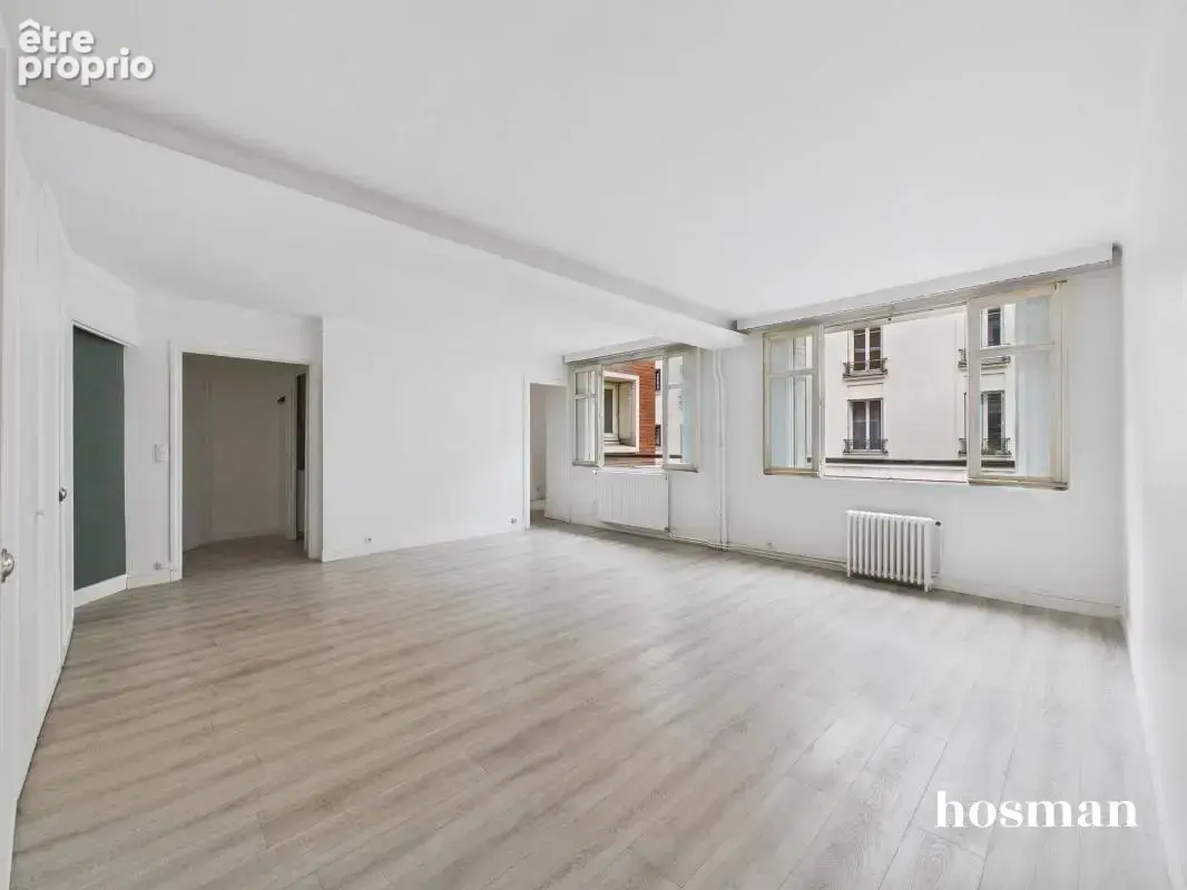 Appartement 4 pièces 2 chambres et un bureau- Boulevard Bessières, Paris 17 - photo 2