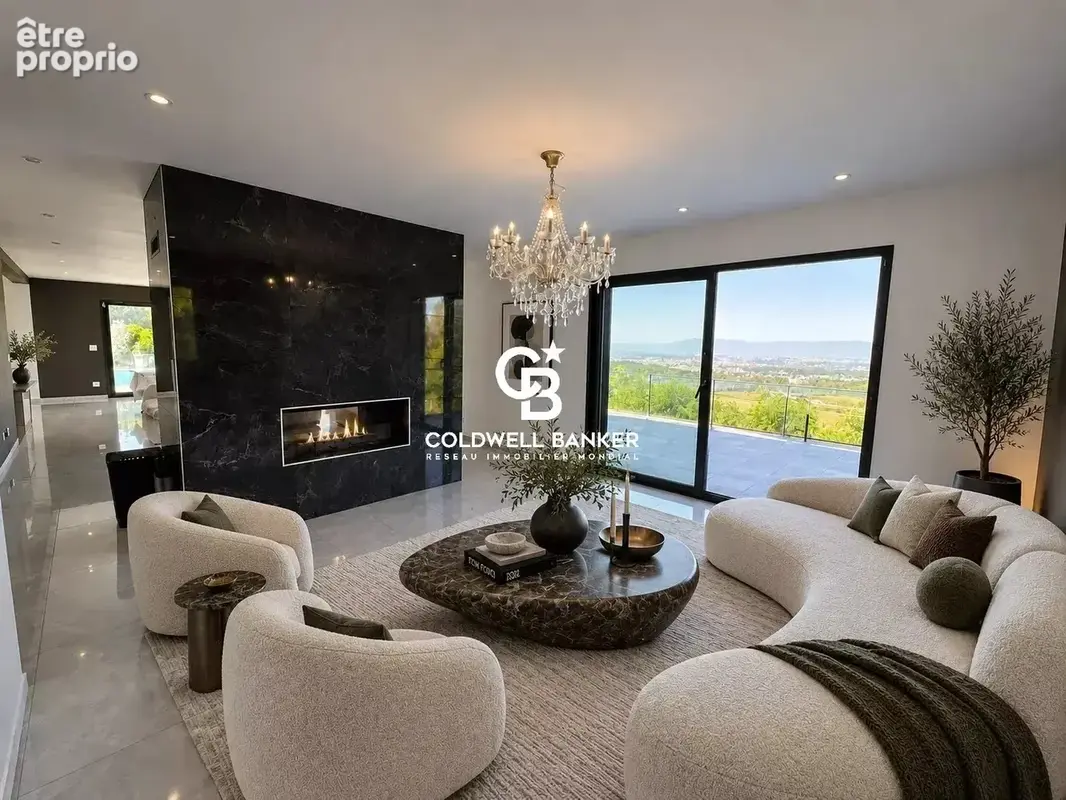 Villa contemporaine 280 m² avec piscine et vue panoramique sur Genève - photo 6
