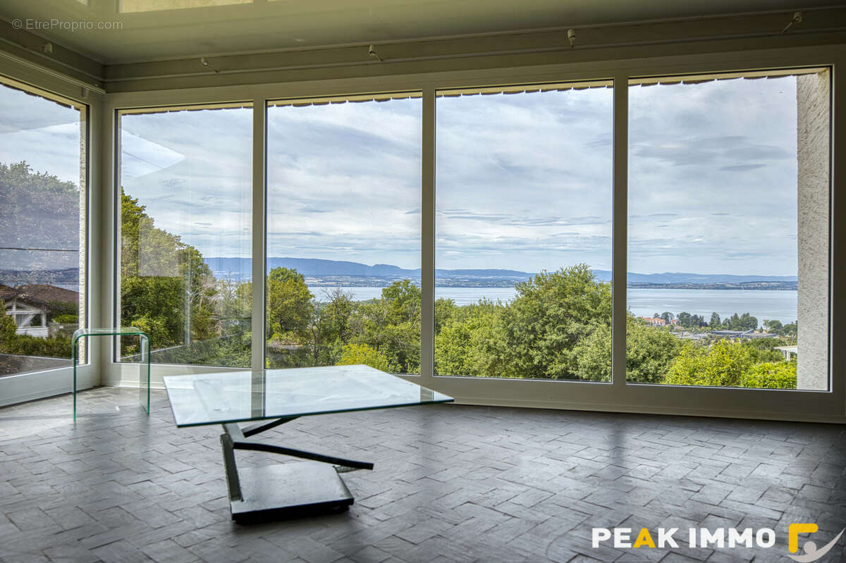 Villa d'architecte avec vue sur le lac Léman - photo 8