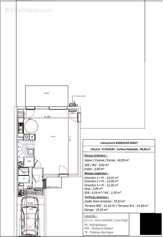 Maison à BARBAZAN-DEBAT